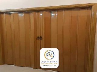 ابواب اكورديون الرياض ت: 0500887651 تفصيل ابواب اكورديون الرياض - تركيب الباب الأكورديون - ابواب اكورديون سحاب الرياض