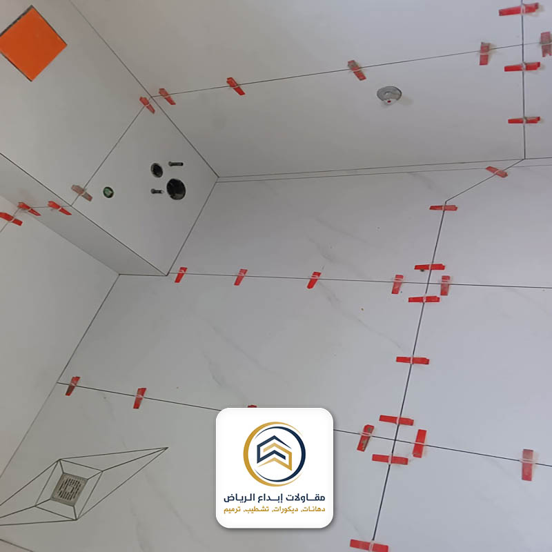 تركيب بلاط فوق بلاط الحوش بالرياض