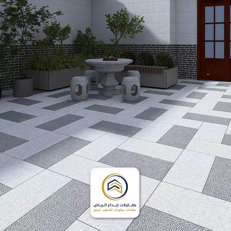 اشكال بلاط احواش الرياض